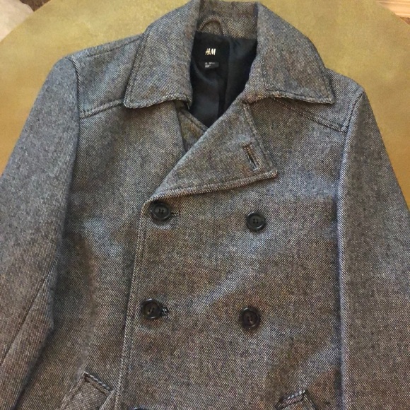 NWOT H&M Peacoat - Picture 2 of 7